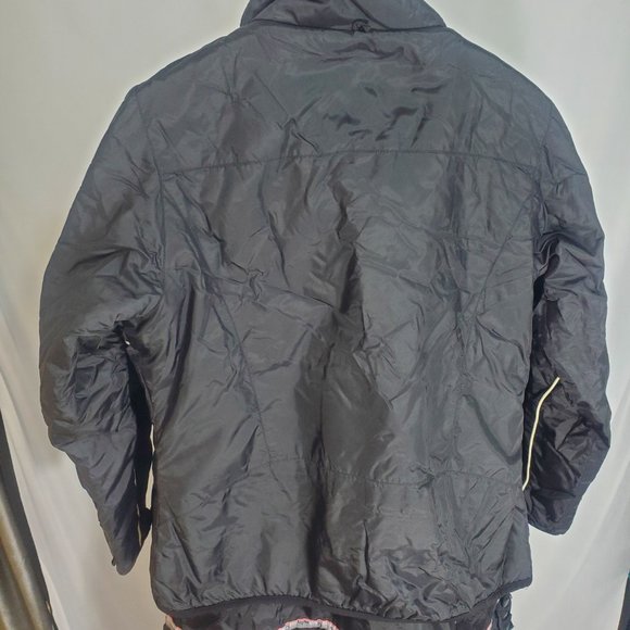 Authentic Alpine Design. Snowboard Jacket, Ladies S 6-8 Blk/Wht with lining 3in1 - Picture 15 of 16